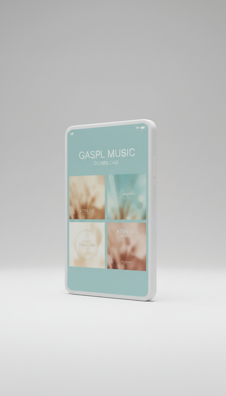 Gospel Music Album Download Screen