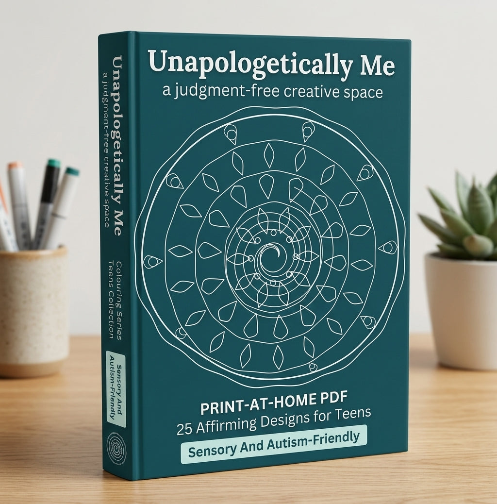 Unapologetically Me: A Judgment-Free Creative Space (Printable PDF Guide)