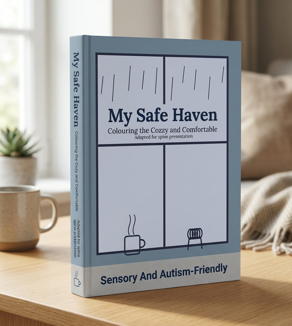 My Safe Haven: Colouring the Cozy and Comfortable (Printable PDF Guide)