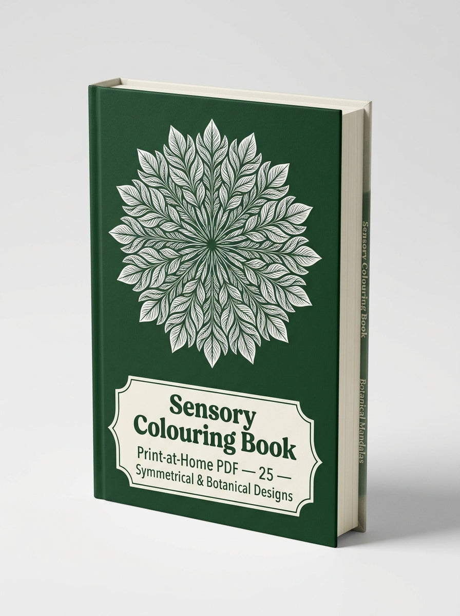 Botanical Balance: Natural Symmetries for Calm (Printable PDF Guide)
