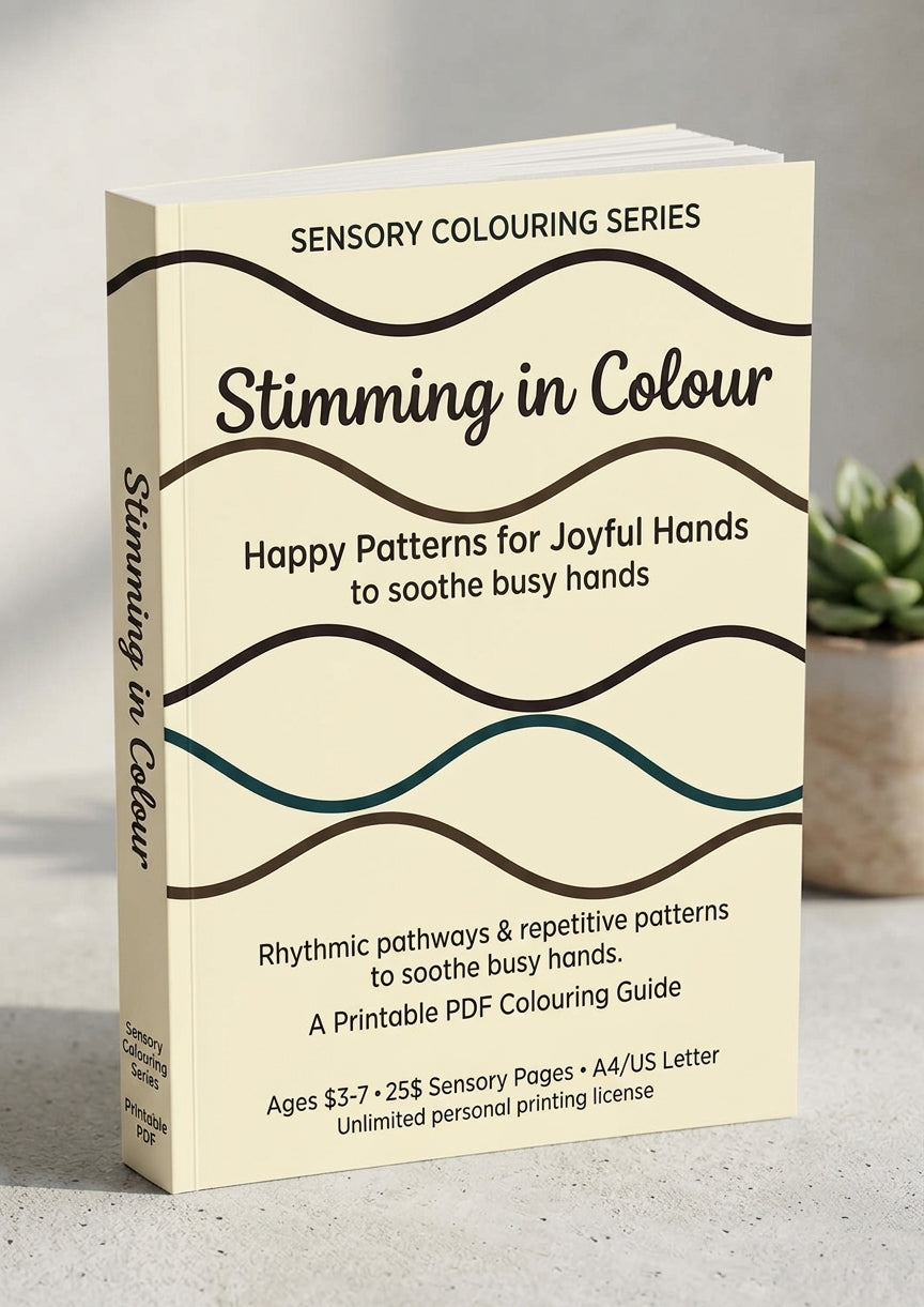 Stimming in Colour: Happy Patterns for Joyful Hands (Printable PDF Guide)