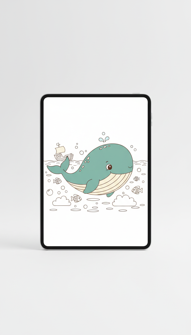Children’s Coloring Book PDF Preview