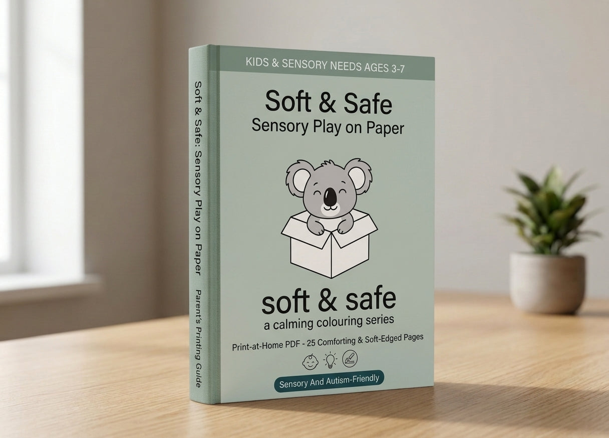 Soft & Safe: Sensory Play on Paper (Printable PDF Guide)